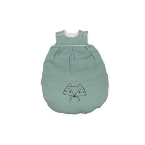 Be Be ’s Collection mousseline winterslaapzak gewatteerd groen