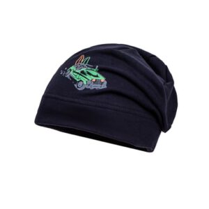maximo Boys Beanie Car Navy