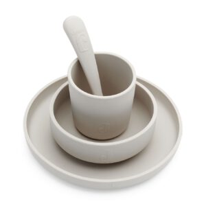 Jollein Dinerset Siliconen – Nougat