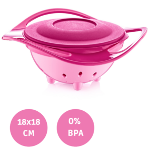 Eetbakje Babyjem Amazing Bowl Fuchsia Roze