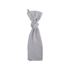 Swaddle zilvergrijs – 100×120
