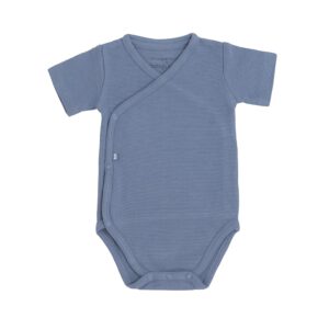 Rompertje Pure vintage blue – 56