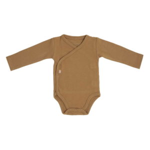 Rompertje lange mouw Pure caramel – 50