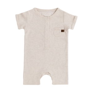 Boxpakje korte mouw Melange warm linen – 68