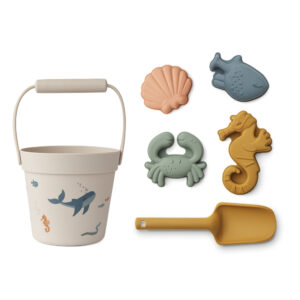 Liewood Dante Strand Set – Sea Creature/Sandy