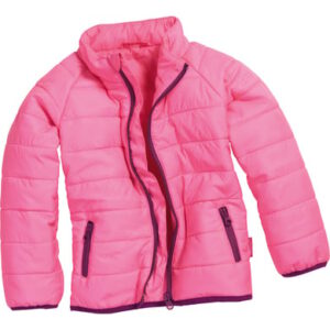 Playshoes Gewatteerd jasje uni roze