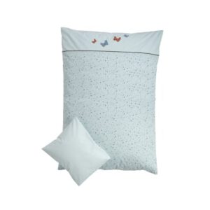Be Be ’s Collectie Beddengoed 3D Vlinder Mint 100 x 135 cm