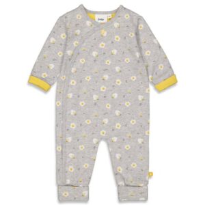 Feetje Overall Ei-Grijs gemêleerd