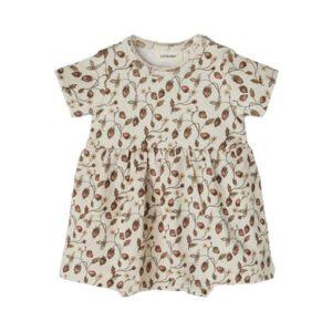 Lil’Atelier Bodycon Jurk Nbfgaya Turtledove