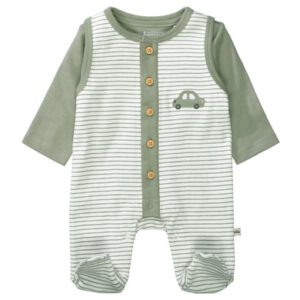 Staccato romper+shirt van white gestreept