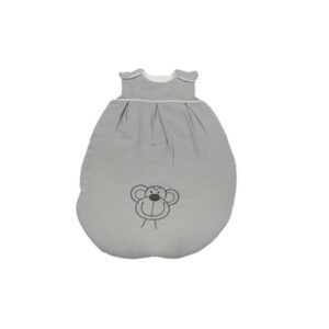 Be ’s Collection mousseline winterslaapzak gewatteerd grijs