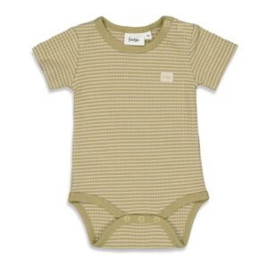 Feetje Olijf korte mouw romper