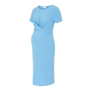 mamalicious Zwangerschapsjurk MLLAILA Azuurblauw