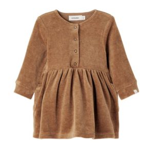 Lil’Atelier Jurk Nbfrebel Houtrook