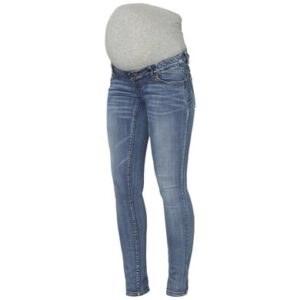 mama licious Zwangerschapsbroek MLGOLDEN Lichtblauw denim