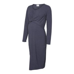 mamalicious Zwangerschapsjurk MLSELENA Navy Blazer