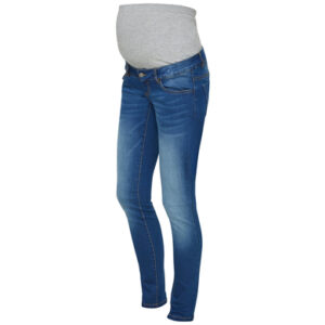 mama licious Zwangerschapsbroek MLFIFTY Medium Blue Denim