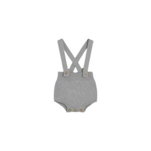 Hust & Claire Gebreide Romper Malone Iced aqua