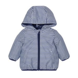 OVS Outdoor jasje maritiem blauw gestreept