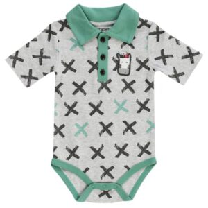 JACKY Polobody LEOPARDY allover bedrukt / grijs