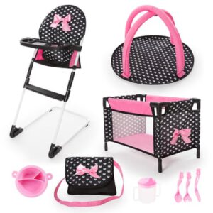 bayer Design Reisset 9 in 1 met bed en kinderstoel