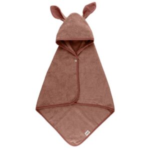 BIBS Hooded Towel Kangaroo Woodchuck