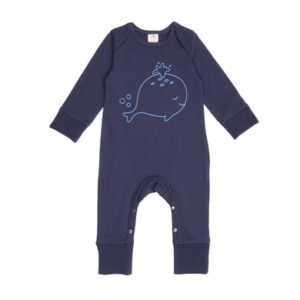 Wal kiddy Bodysuit Whale navy