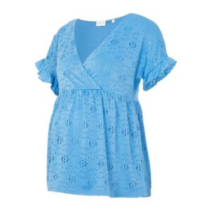mamalicious Zwangerschapsshirt TESS MLDINNA Azuurblauw