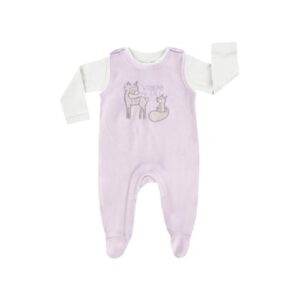 JACKY Nicki romper pak set WOODLAND TALE lilac/off- white