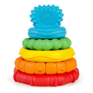 Baby Einstein Stack & Teethe ™ Multi-Texture bijtring-speelset