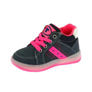 TOM TAILOR lage schoen navy-neon roze