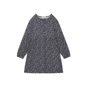 TOM TAILOR Jurk marine uit white flower