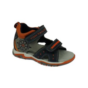 TOM TAILOR Sand ale grijs-navy- orange
