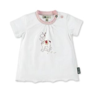 Sterntaler Shirt met korte mouw Lotte wit