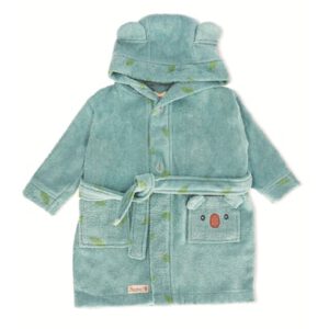 Sterntaler Badjas Kalla blauw gemêleerd