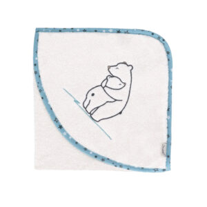 Sterntaler Badhanddoek 80 x 80 cm Elia ecru