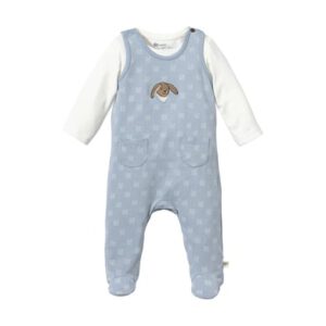 Sterntaler Romperset jersey stippen grijs-blauw