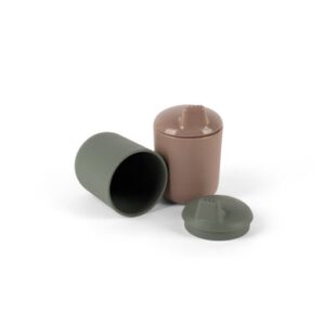 dantoy TINY BIO drinkbekerset, groen/bruin