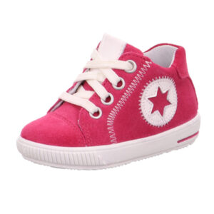 superfit Girls Lage schoen Moppy rood/wit (medium)