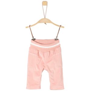 s.Oliver Girl s Corduroy pantalon roze met witte tailleband