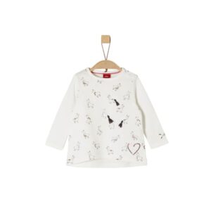 s.Oliver Shirt met lange mouwen ecru