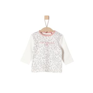 s.Oliver Girl s shirt met lange mouwen ecru