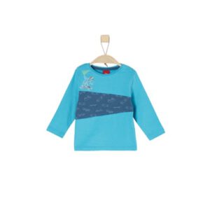 s.Oliver Girl s shirt met lange mouwen turquoise