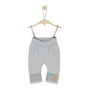 s.Oliver Sweatbroek Boys lichtgrijs melange