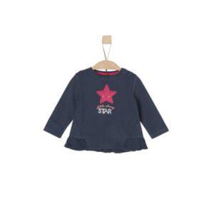 s.Oliver Girl s shirt met lange mouwen donkerblauw