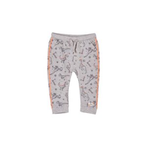 s. Olive r Sweatbroek grijs floral print