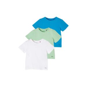 s. Olive r T-shirt 3-pack white / light green /turquoise
