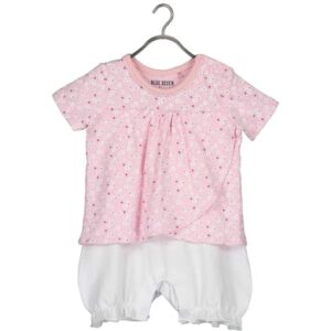 BLUE SEVEN Babyspeler Girls Roze Bloem