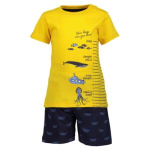 BLUE SEVEN Girls Set van 2 T-shirt + Shorts dooier