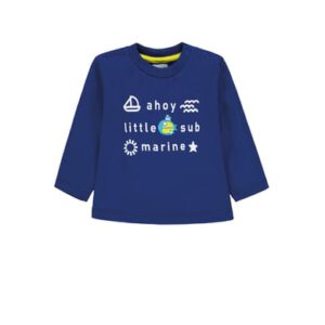 KANZ Jongens shirt met lange mouwen, monacoblauw